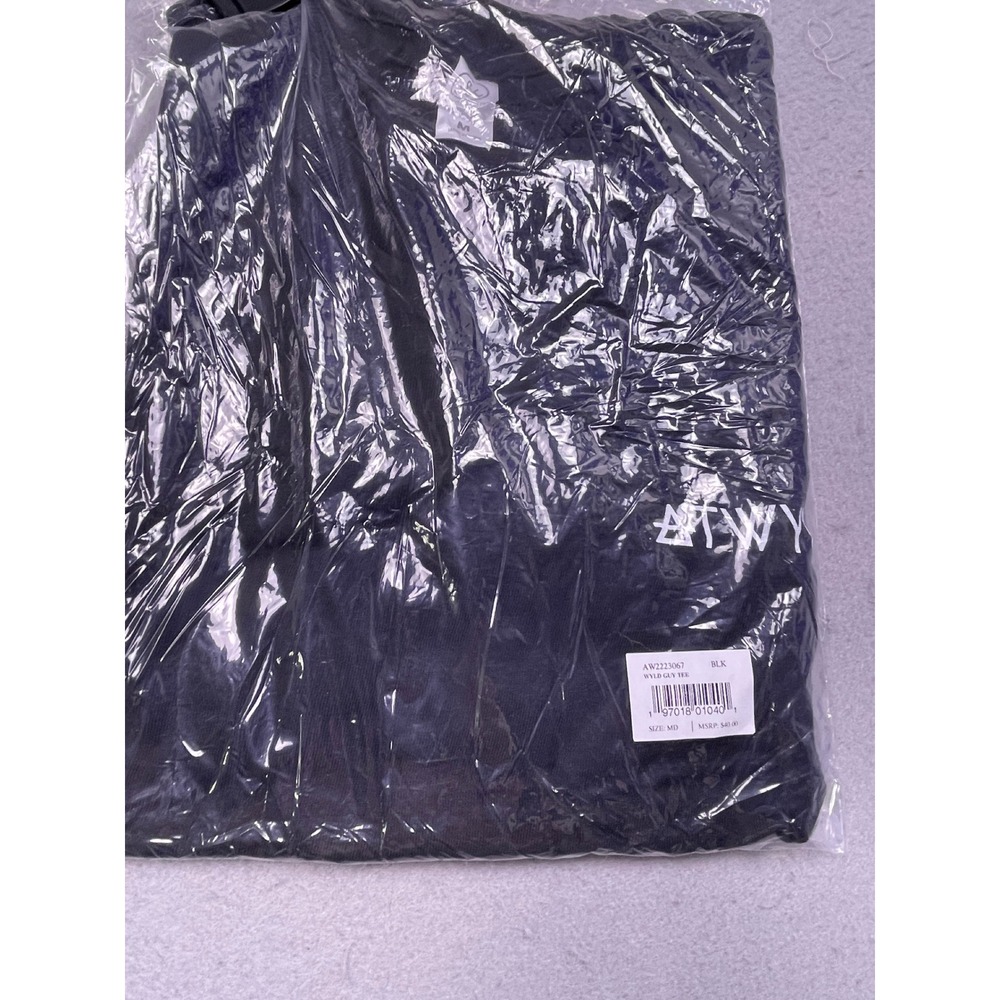 Alternative Wyld Guy Tee Cotton Blend Black Medium Mens